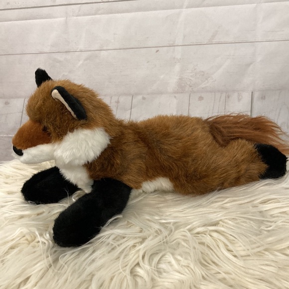 Douglas The Cuddle Toy Laying Red Fox #1835 Plush Stuffed Animal - Picture 2 of 12